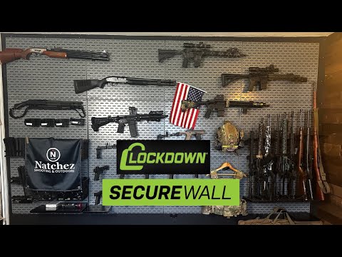 Lockdown SecureWall Gun Wall Review - The Ultimate Gun Wall!