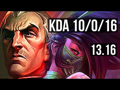SWAIN vs AKALI (MID) | 10/0/16, 3.2M mastery, 1500+ games, Legendary | KR Diamond | 13.16