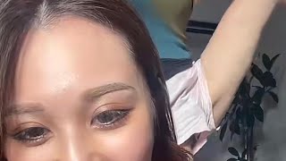 Y字?見えてます。tiktok切り抜き