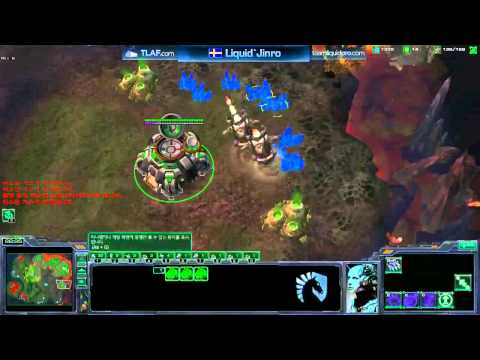 LiquidJinro [FPVOD] vs oGsHero(LiquidHero) [TvP Dual Site 1v1] Game 12 - 2 / 2