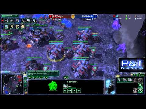 (HD658) Krolu vs Dragon - PvT - Heart of the Swarm Replay [FR]