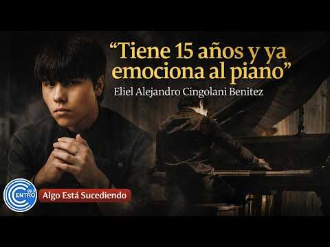 La Promesa del Piano en Villa María | Eliel Alejandro Cingolani Benítez sorprende con su talento