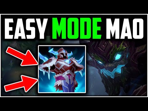 How to Maokai Top The EASY WAY (Best Build/Runes) | Maokai Guide Season 13 League of Legends