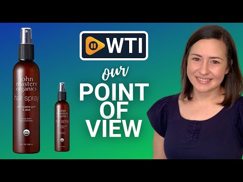 John Masters Organics Hair Spray - WTI product video review