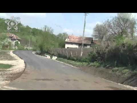 Silivas Gherla drum nou asfaltat (Cluj)