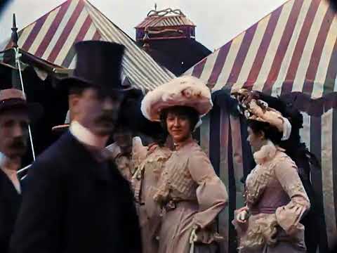 England Leeds Agricultural Fair 1902 (Deep Learning Colorized)