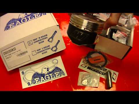 Wiseco Pistons and Eagle Rods Combo