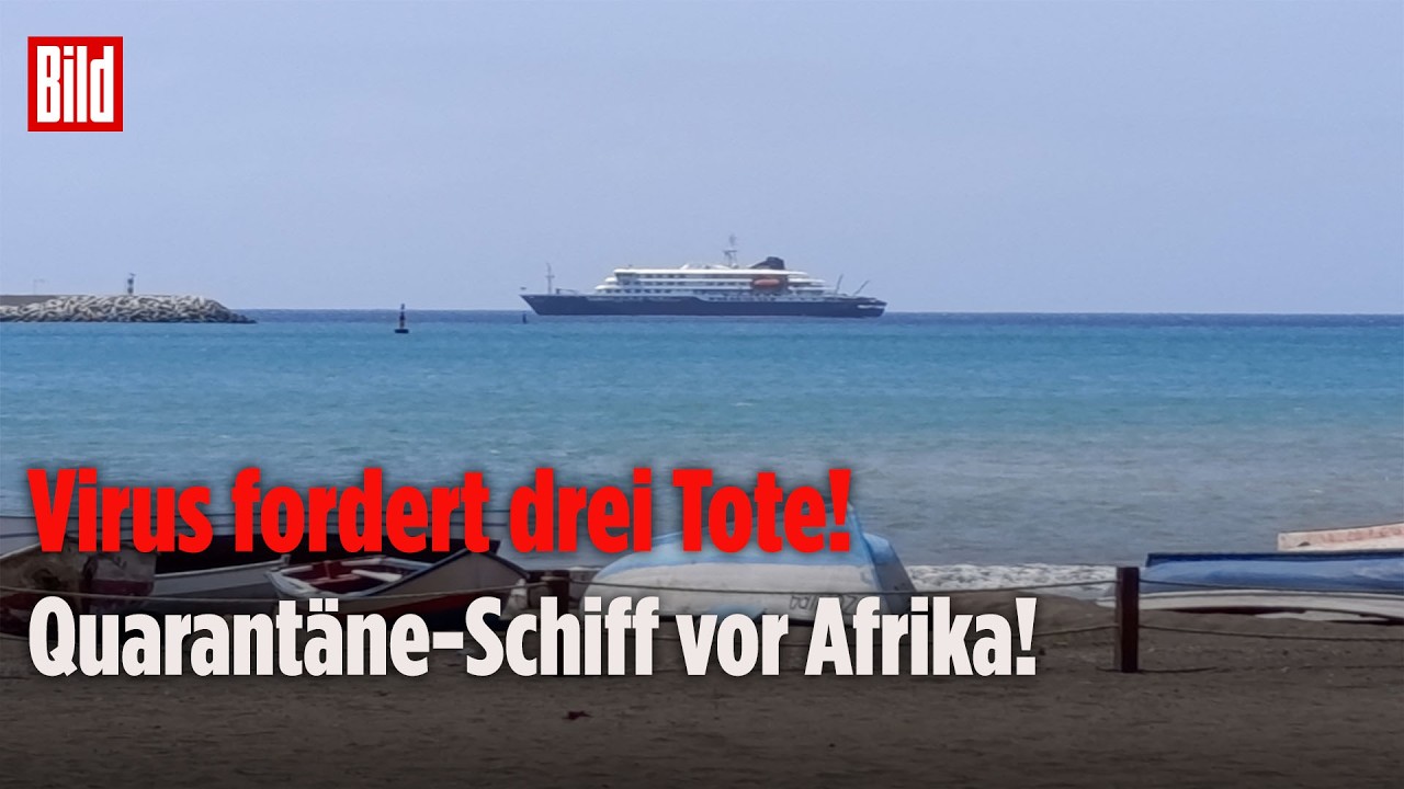 Hantavirus-Ausbruch auf Kreuzfahrtschiff: Drei Tote! Evakuierung bislang unklar!