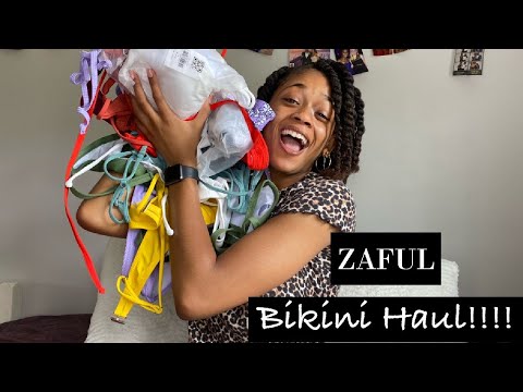 ZAFUL TRY ON BIKINI HAUL || Affordable bathing suits