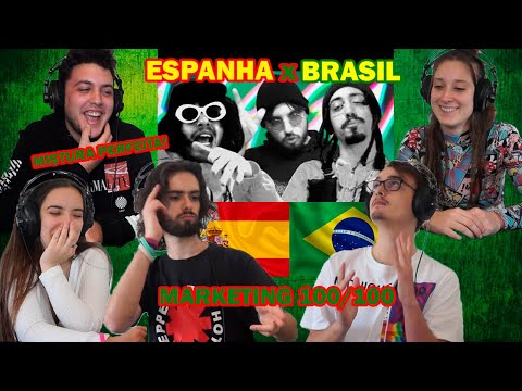 Naná Gang de Lucas Hype x LuVi x Yung Lixo (coisa nossa) | ESPANHÓIS REAGEM