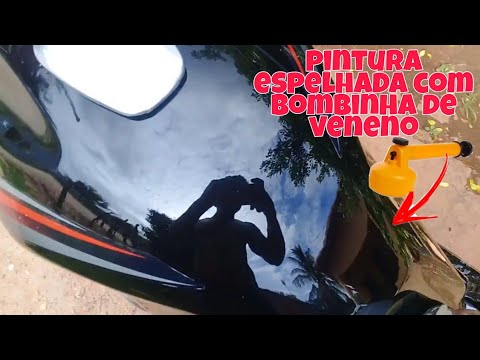 pintura espelhada ,com bombinha de veneno  (você acredita?)@pinturaautomotivapassoapasso