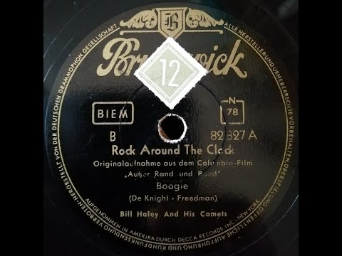 Bill Haley and his comets " Rock Around The Clock " 1956