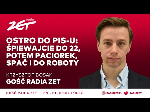 Krzysztof Bosak ostro do PiS-u:  Śpiewajcie do 22, potem paciorek, spać i do roboty