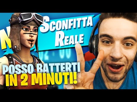 Mi da 2 MINUTI prima di PERDERE: SFIDA ACCETTATA BOMBER!