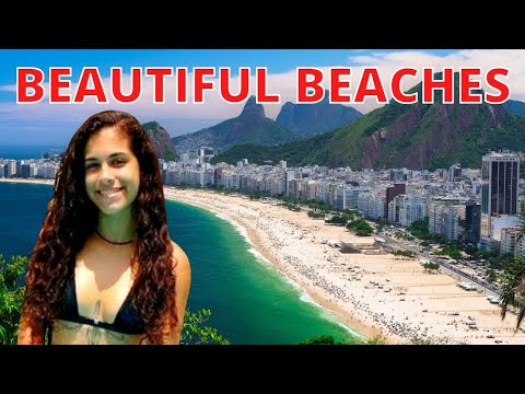 Copacabana Beach Walking Tour! Rio De Janeiro, BRAZIL!!!