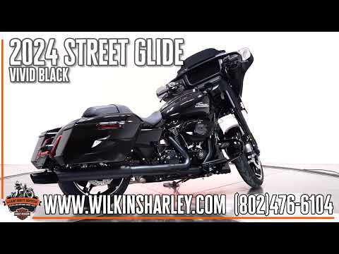 2024 Harley-Davidson FLHX Street Glide in Vivid Black