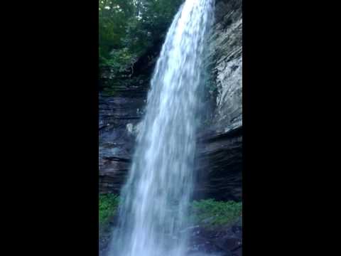 Falls of Hill Creek.  Spectacular when the water flowing after a good heavy rain.  This isn't after a good rain but still very good.