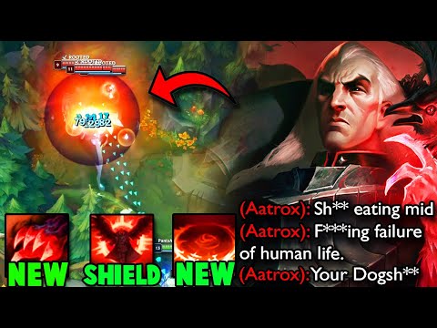 New Swain Rework is FINALLY HERE and makes AATROX PISSED! (Permanent Demonic Form and AoE Pull)