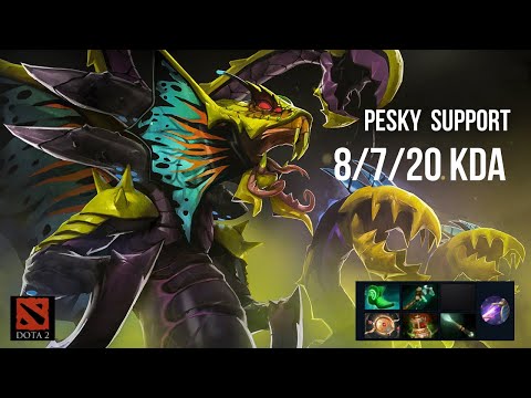 Be an annoying Pos 4 Support as Venomancer!