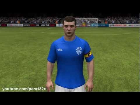 FIFA 13: Rangers F.C. Player Faces