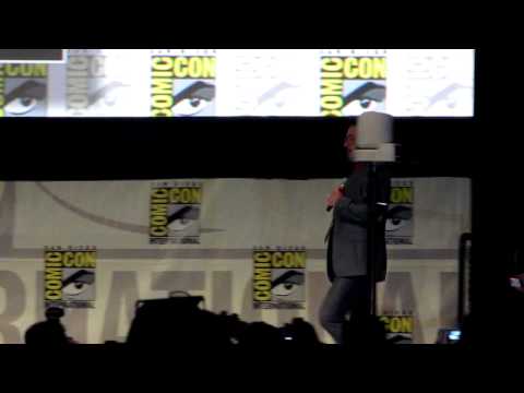 Robert Downey Jr's Entrance at Comic Con 2012 for Iron Man 3