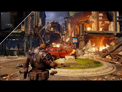 Gears 5 Xbox Series X Gameplay [4k 60fps]