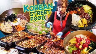 ORIGINAL Bibimbap &amp; KOREAN STREET FOOD Night Market in Jeonju South Korea