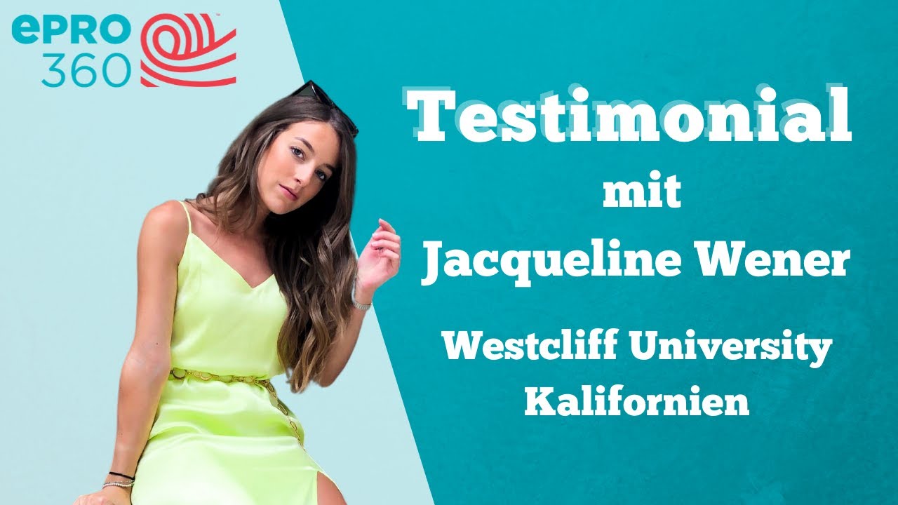 Epro 360 Erfahrungsbericht: MBA Studentin Jacqueline liebt den Cali-Lifestyle