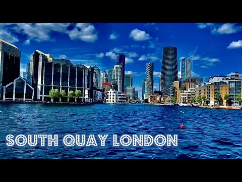 London walk | South Quay, Cross Harbour, around Canary Wharf area 2020