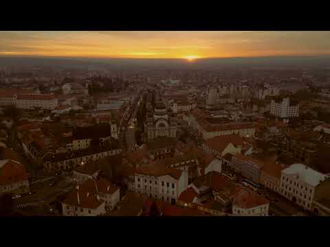 Târgu Mureș: A Stunningly Captivating City from the Skies