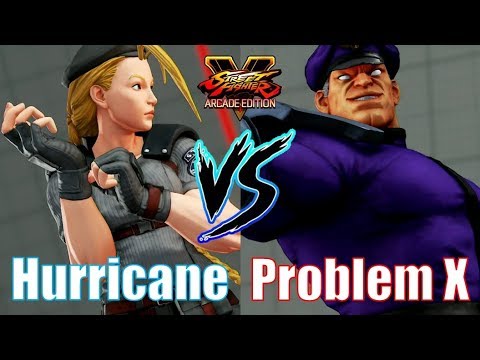SFV / Hurricane vs Problem X：(Cammy / キャミィ) vs (M.Bison / ベガ)　2019.1.25