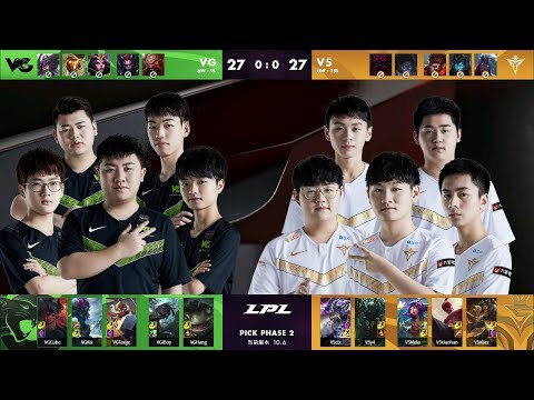 【LPL春季賽】第7週 VG vs V5 #1