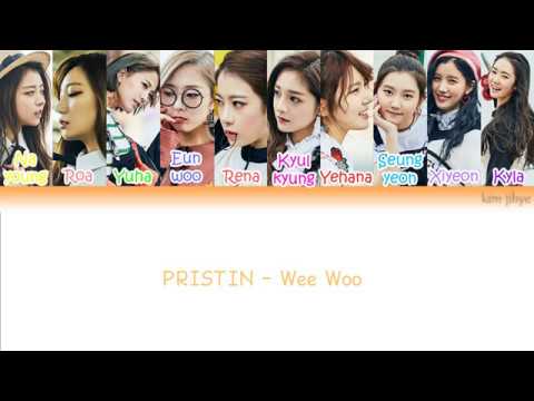 PRISTIN (프리스틴) – Wee Woo Lyrics (Han|Rom|Eng|COLOR CODED)