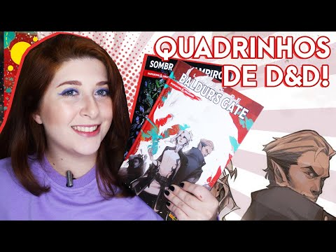 QUADRINHOS DE DUNGEONS AND DRAGONS! | Pausa Para Um Caf
