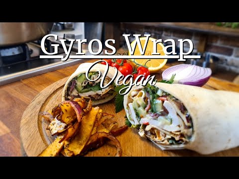 The ultimate vegan gyro wrap! Prepared in a flash and simply delicious!
