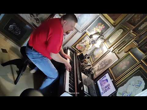 Cover piano blues Ricardo Maranhão feat. Indiara Sfair - I'm Tired - Casa da Frente