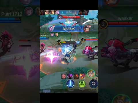 KING MARTIS MANIAC IS NOT BORED OF BEING CONTAINED #mobilelegends #fypシ゚viral #mlbb #fyp #shorts