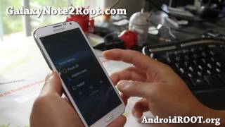 How to Root Verizon Galaxy Note 2 SCH-i605!