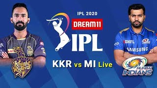 IPL LIVE Cricket Scorecard  - MI vs KKR | Mumbai Indians vs Kolkata Knight Riders