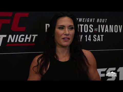 UFC MEDIA DAY: Cat Zingano