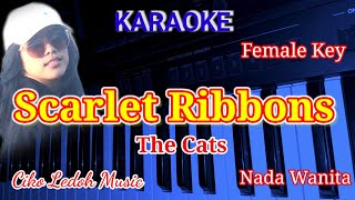 Download lagu SCARLET RIBBONS_The Cats_Female Key_KARAOKE mp3