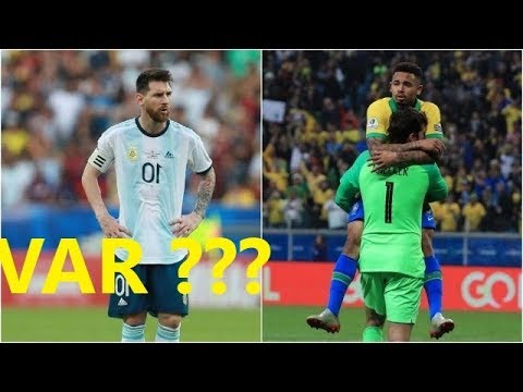 Argentina vs Brazil 0-2 | Semi-Final | Highlights | Copa America 2019