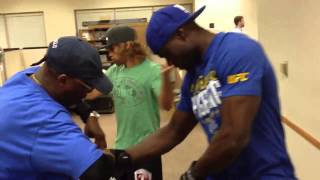 Urijah Faber meets Uriah Hall in a Dance Off video