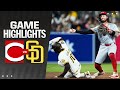 Reds vs. Padres Game Highlights (4/30/24) | MLB Highlights