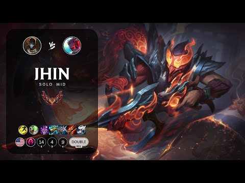 Jhin Mid vs Yone - NA Grandmaster Patch 14.2