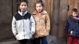 2 girls singing Dong minority song, ZaiDang, Guizhou, China