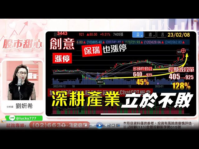 02/08【甜心盤後影音】深耕產業，立於不敗之地