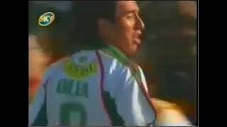Gol de Marco Olea a Santiago Wanderers | Campeonato Nacional 2001