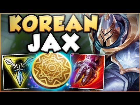 WTF?? KLEPTO KOREAN JAX HAS A 58% WIN RATE?! KOREAN KLEPTO JAX SEASON 8 GAMEPLAY! League of Legends