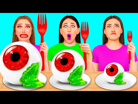 Big, Medium and Small Plate Challenge | Fantastic Food Challenges by TeenTeam